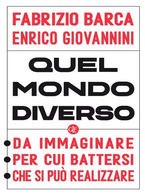 cover image of Quel mondo diverso